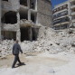 Aleppo, le rovine della scuola Ain Jalud (foto di Enea Discepoli)