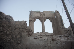 Aleppo, i bombardamenti non risparmiano neanche i siti archeologici (foto di Enea Discepoli)