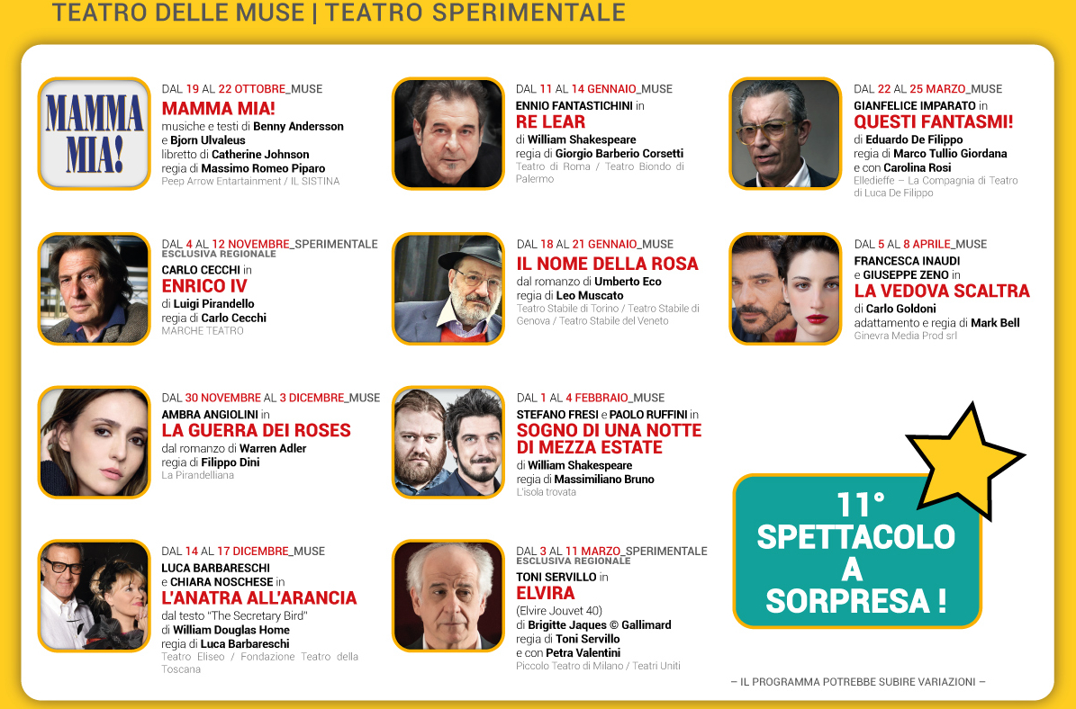 ​Marche Teatro, nuova stagione ad Ancona